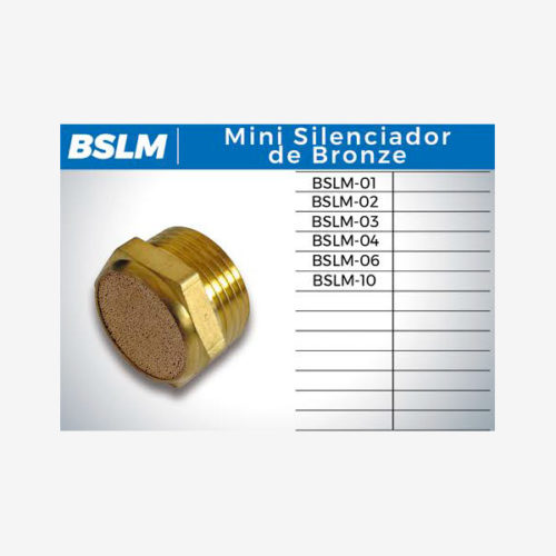 Alfamatec - Mini Silenciadores de Bronze BSLM